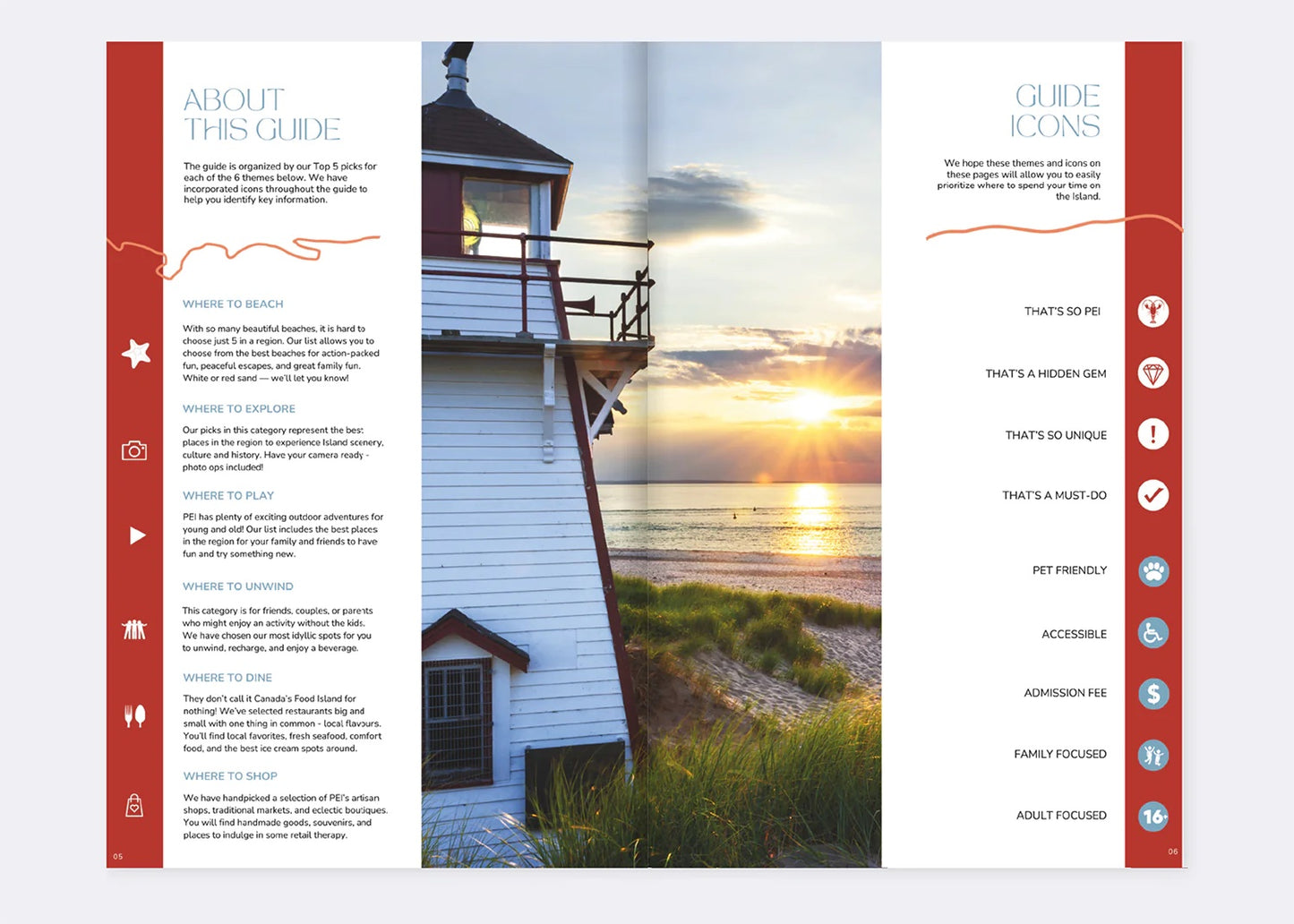 Personalized PEI Itinerary